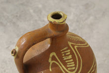 Load image into Gallery viewer, TERRACOTTA WATER JUG WITH YELLOW DETAILS
