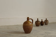 Load image into Gallery viewer, TERRACOTTA WATER JUG WITH YELLOW DETAILS
