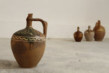 Load image into Gallery viewer, TERRACOTTA WATER JUG WITH WHITE DETAILS
