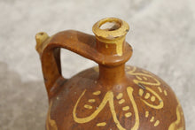 Load image into Gallery viewer, TERRACOTTA WATER SMALL JUG WITH BEAUTIFUL YELLOW DETAILS
