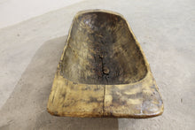 Load image into Gallery viewer, PRIMITIVE ANTIQUE WOODEN DOUGH BOWL
