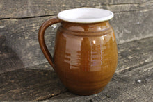 Load image into Gallery viewer, ATELIER CELINA BROWN GLAZED CERAMIC JUG 
