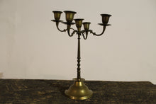 Load image into Gallery viewer, BRASS CANDLE HOLDER PERFECT FOR 5 CANDLES
