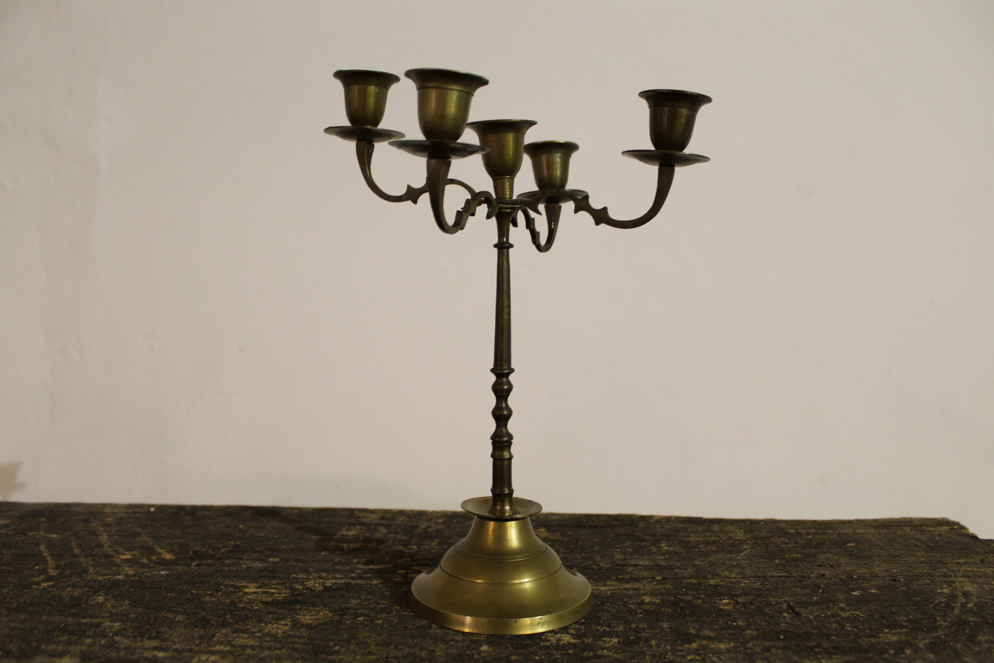 BRASS CANDLE HOLDER PERFECT FOR 5 CANDLES