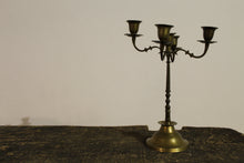 Load image into Gallery viewer, BRASS CANDLE HOLDER PERFECT FOR 5 CANDLES
