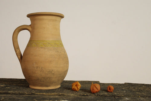 atelier celina terracotta jug as interior decoration