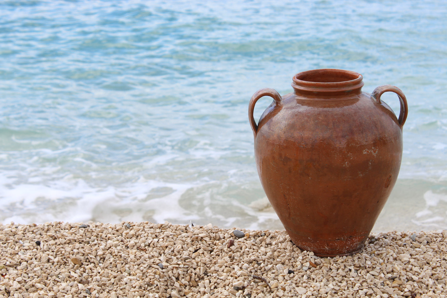 TWO HANDLE ROMAN JUG