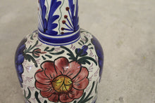 Load image into Gallery viewer, CERAMIC FLOWER VASE WITH HANDMADE FLOWERS DESIGN
